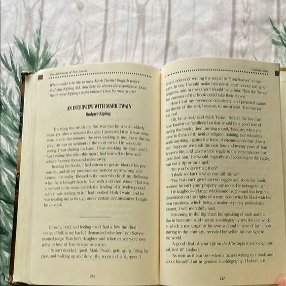 Mark Twain Book Set: Huckleberry Finn & Tom Sawyer - Picture 15 of 15